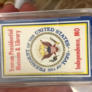 Playing cards Truman presidential